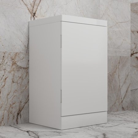 Тумба напольная Style Line "МОНО 50" под ASTI 50, белый глянец 