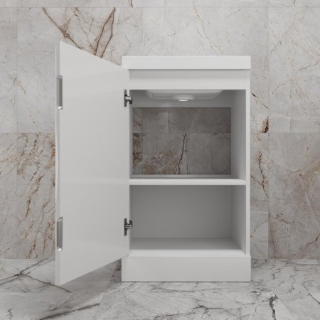 Тумба напольная Style Line "МОНО 50" под ASTI 50, белый глянец 