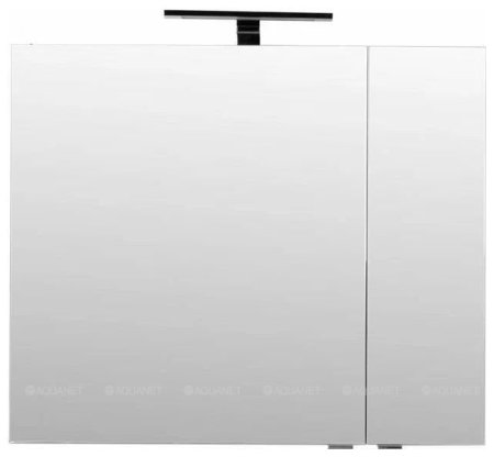 Зеркало-шкаф Aquanet Порто 80 белый 