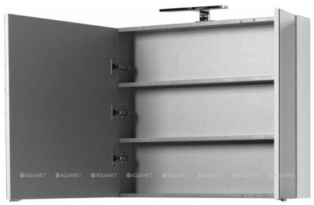 Зеркало-шкаф Aquanet Порто 80 белый 