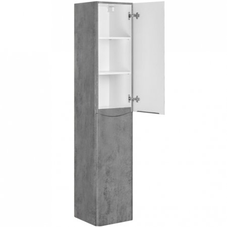 Шкаф пенал Vincea Paola 35 VSC-2P170BT-L подвесной Beton 
