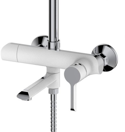 Душевая система Haiba HB24805-8 Белый Хром 