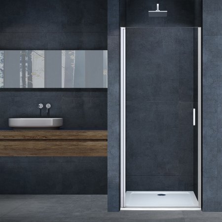 Душевая дверь Vincea Alpha 75 VDP-3AL750CL профиль Хром стекло прозрачное 