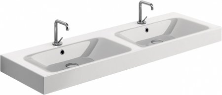 Раковина Kerasan Cento 3536 140 см, двойная 