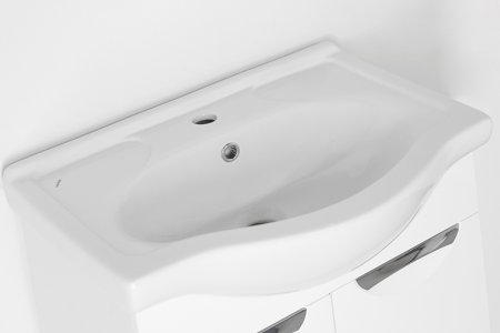 Тумба под раковину Style Line Жасмин 60 Белый глянец 