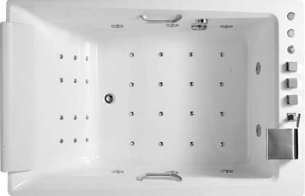 Акриловая ванна Orans OLS-BT65105 R 180x120 см 