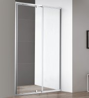 Душевая дверь в нишу Cezares Variante B 1 120/130 C Cr + душевой трап