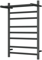 Полотенцесушитель электрический с полочкой (лесенка) Bauedge Stil Shelf DB-0026, 50x80 см