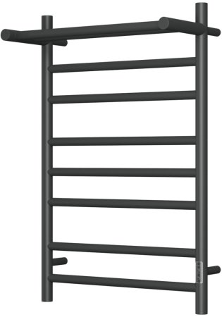 Полотенцесушитель электрический с полочкой (лесенка) Bauedge Stil Shelf DB-0026, 50x80 см 