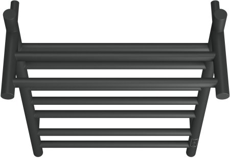 Полотенцесушитель электрический с полочкой (лесенка) Bauedge Stil Shelf DB-0026, 50x80 см 