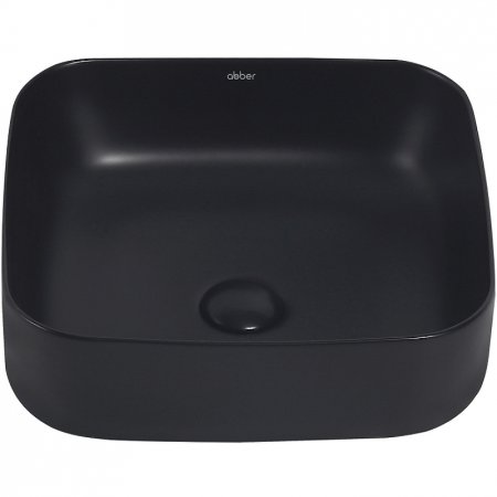 Раковина-чаша Abber Rechteck 39 AC2211MB Черная матовая 