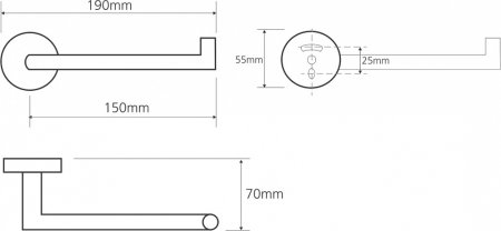 Держатель туалетной бумаги Bemeta Omega 104212032 
