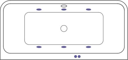 Акриловая ванна Excellent Arana WAEX.ARA18.SOFT 180x85 