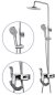Душевая система с гигиеническим душем FASHUN A2448, хром 