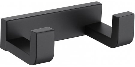 Двойной крючок Abber Westen AA1750B Черный матовый 