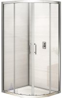 Душевой уголок WeltWasser WW300 RS22 100х100 10000003099 профиль Хром стекло прозрачное