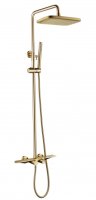 Душевая система с термостатом Grocenberg GB7038MG Матовый золото