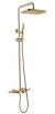 Душевая система с термостатом Grocenberg GB7038MG Матовый золото 