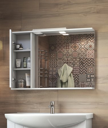 Зеркало со шкафом VIGO Diana z.DIA.100.L.El, 100 см 