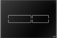 Кнопка смыва TECE Lux Mini 9240961 сенсорная черная с блоком питания