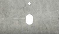 Столешница из керамогранита BelBagno KEP-80-MGL Marmo Grigio Lucido