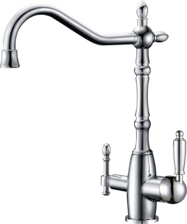 Смеситель для кухни Zorg Clean Water ZR 312 YF-33 с краном под питьевую воду 