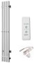 Полотенцесушитель электрический (нестандартная) Тругор Пэк сп Вектор кв 4 120х15 см, белый 