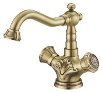 Смеситель Zorg Antic A 5005U-BR для раковины