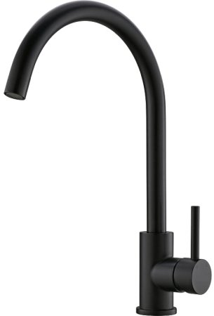 Смеситель для кухни BelBagno BB-LAM03-2-IN-NERO Черный матовый 