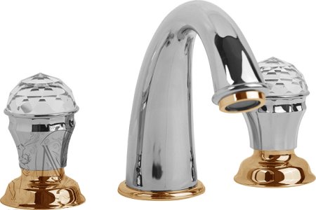 Смеситель Migliore Korona Swarovski ML.KRN-4712 CrDo для раковины 