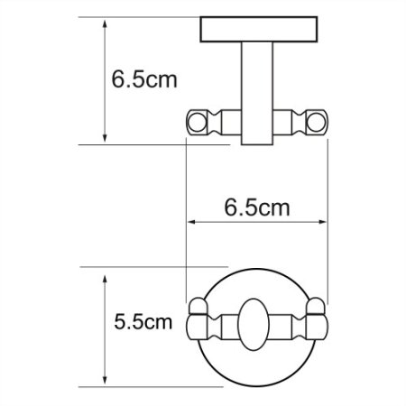 Крючок WasserKRAFT Rhein K-6223D 