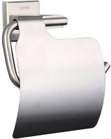 Держатель туалетной бумаги Gappo G17 G1703 с крышкой Сатин