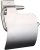 Держатель туалетной бумаги Gappo G17 G1703 с крышкой Сатин 