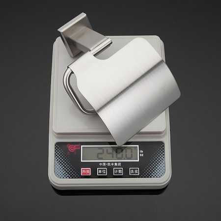 Держатель туалетной бумаги Gappo G17 G1703 с крышкой Сатин 