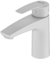 Смеситель для умывальника белый матовый IDDIS Ray (RAYWT00i01)