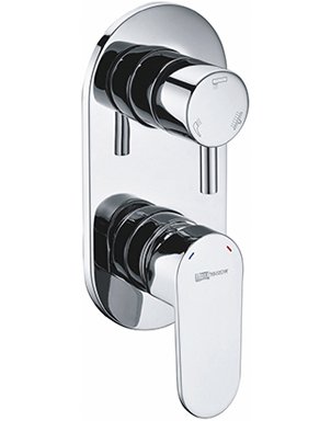 Смеситель WasserKRAFT Dinkel 5871 С ВНУТРЕННЕЙ ЧАСТЬЮ, для ванны и душа 