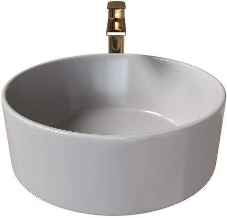 Раковина-чаша Grossman 40 GR-3013GM Серая матовая 