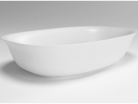 Раковина-чаша Plumberia Selection SETA SOFT BO 58x13x38 Белая матовая 