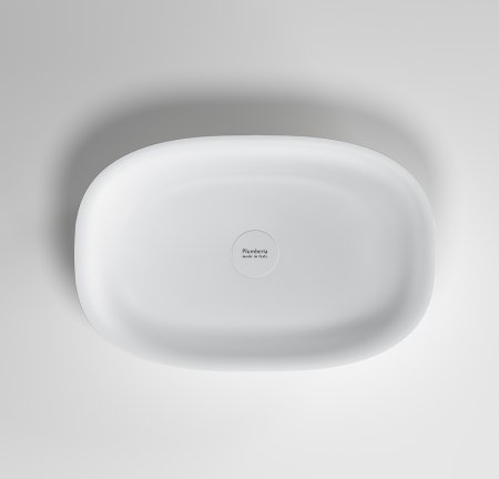 Раковина-чаша Plumberia Selection SETA SOFT BO 58x13x38 Белая матовая 