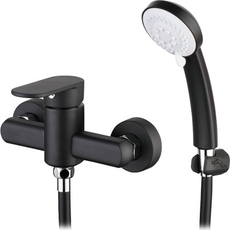 Смеситель для душа G-Lauf NOB5-A128YB Черный матовый 