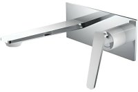 Смеситель для раковины Frap F1058-22 Белый Хром Смеситель для раковины Frap F1058-22 Белый Хром