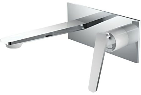 Смеситель для раковины Frap F1058-22 Белый Хром 