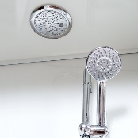 Душевая кабина Deto А102 R LED с кнопкой и гидромассажем 