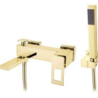 Смеситель для ванны Boheme Q 143-GG Золото