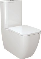 Унитаз компакт Allen Brau Infinity 4.21001.20 Белый без бачка и сиденья Унитаз компакт Allen Brau Infinity 4.21001.20 Белый без бачка и сиденья