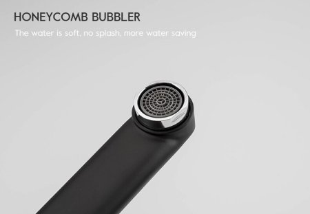 Смеситель для ванны Frap H49-6 F2249-6 универсальный Черный матовый Хром 