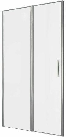 Душевая дверь Allen Brau Priority 120 3.31031.00 профиль Хром стекло прозрачное 