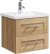 Тумба под раковину Aqwella Фостер 60 FOS01062DS подвесная Дуб сонома 