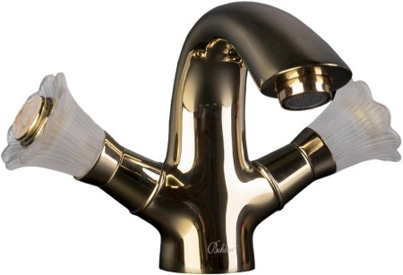 Смеситель для раковины Boheme Camelia 291 Золото 