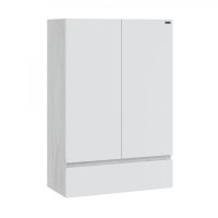 Шкаф для ванной навесной Санта Марс 60/90 светлый 1 ящик